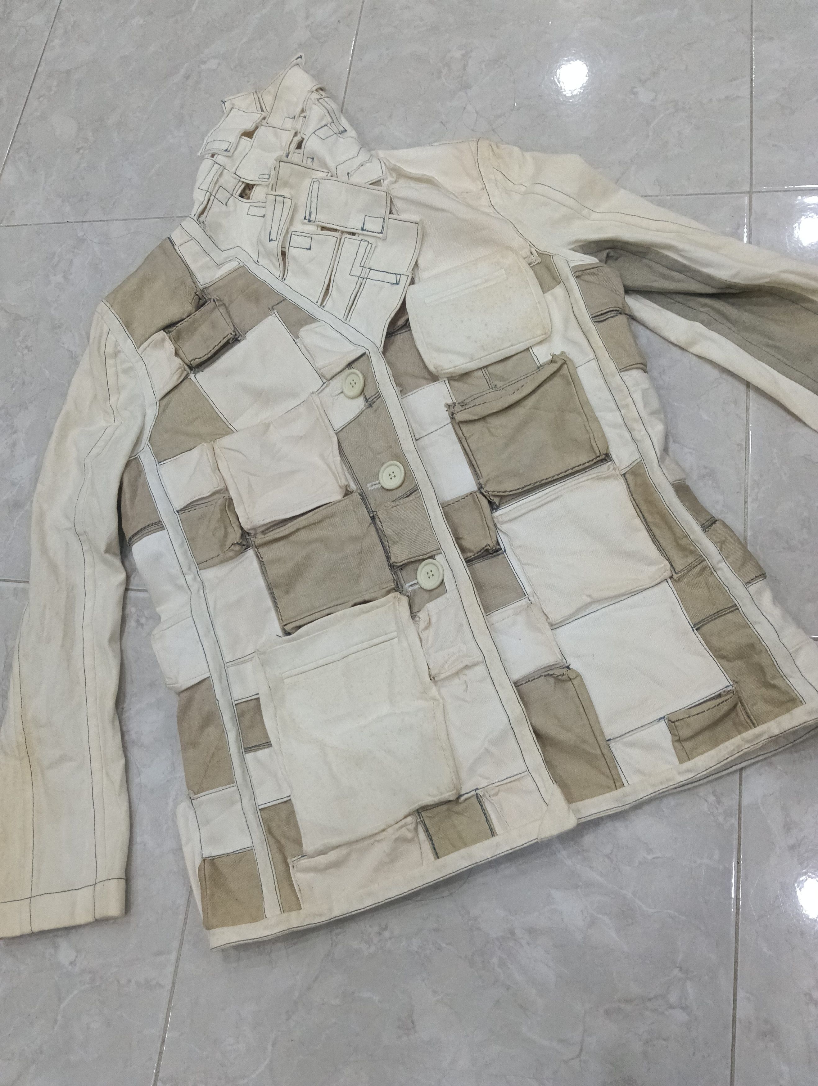 Junya Watanabe Unbranded Japanese Patchwork Like Junya WatanabeDesign Size M / US 6-8 / IT 42-44 - 3 Thumbnail
