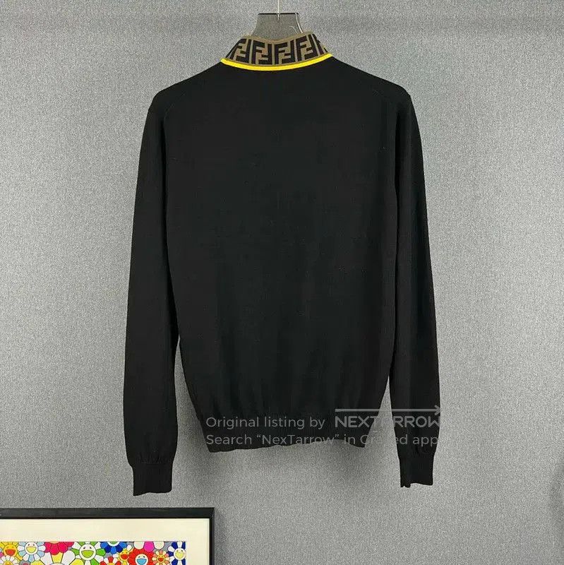 Fendi Fendi Black Knit Sweater for Men . Size US S / EU 44-46 / 1 - 2 Thumbnail