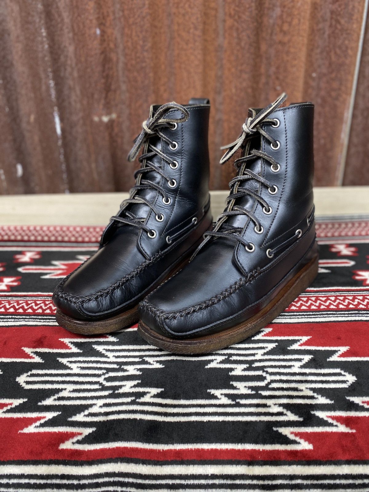 LL Bean Signature Crepe Sole Moc Boots