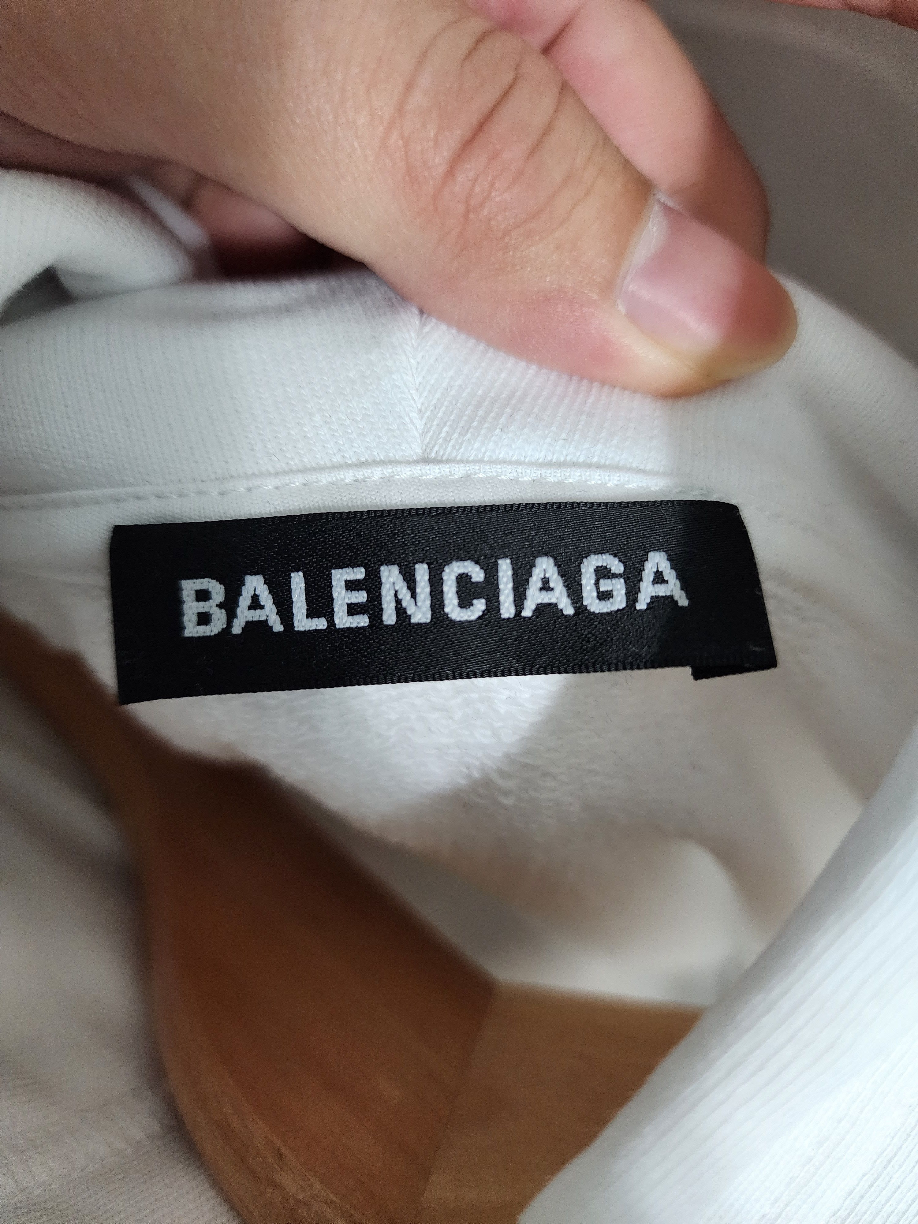 Balenciaga Back Logo Hoodie Size US S / EU 44-46 / 1 - 7 Thumbnail