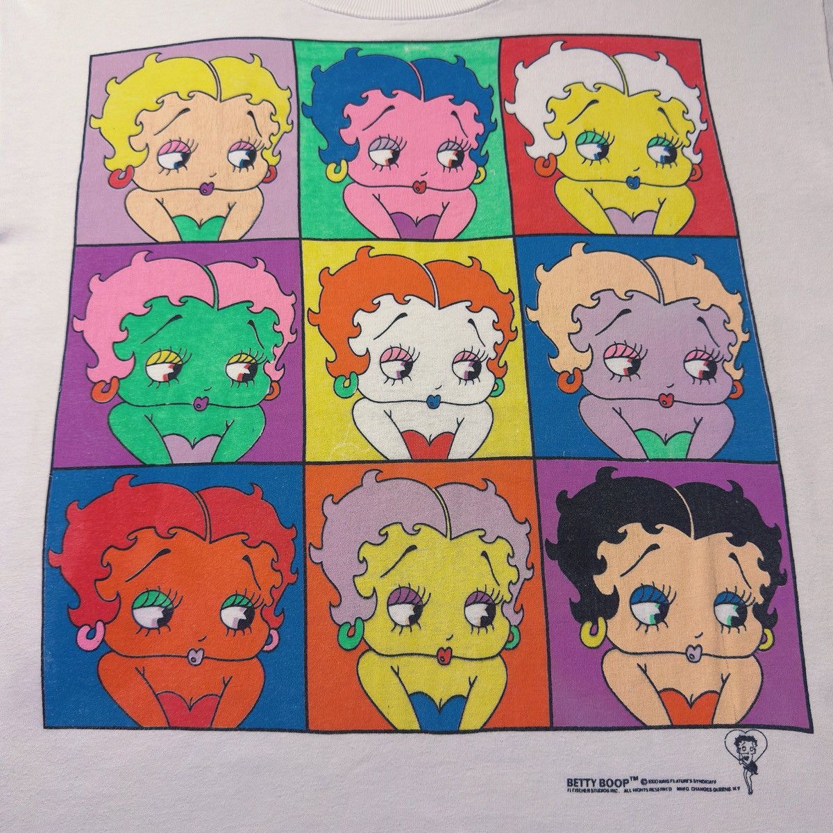 Tultex × Vintage Betty Boop Pop Art Andy Warhol Parody Size US L / EU 52-54 / 3 - 4 Thumbnail