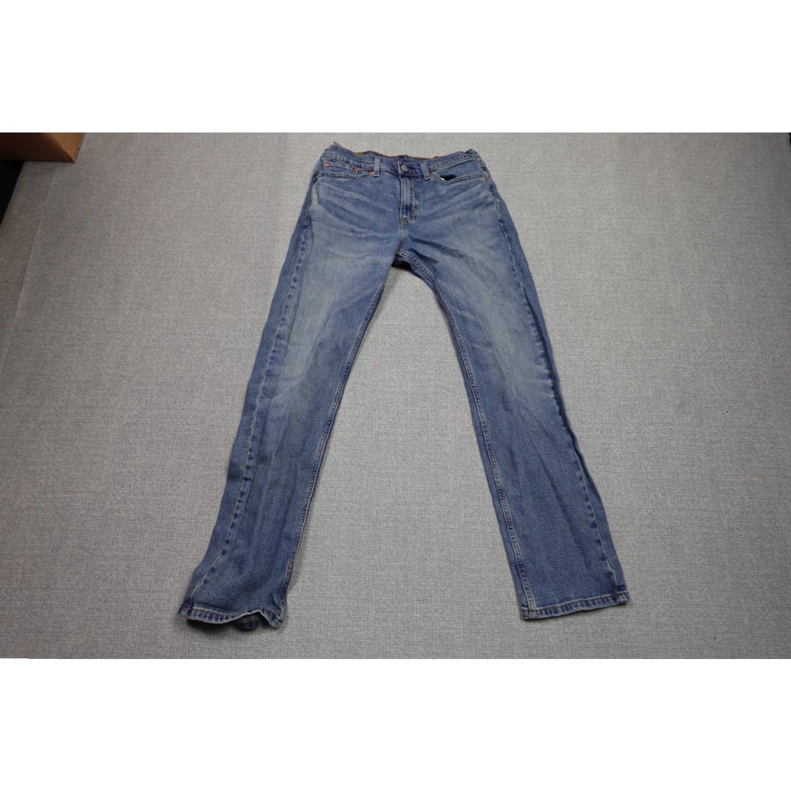 Levi's Levi's 505 Jeans Mens 30x32 Blue Regular Fit Western Cowboy Rancher Light Wash Size US 30 / EU 46 - 2 Thumbnail