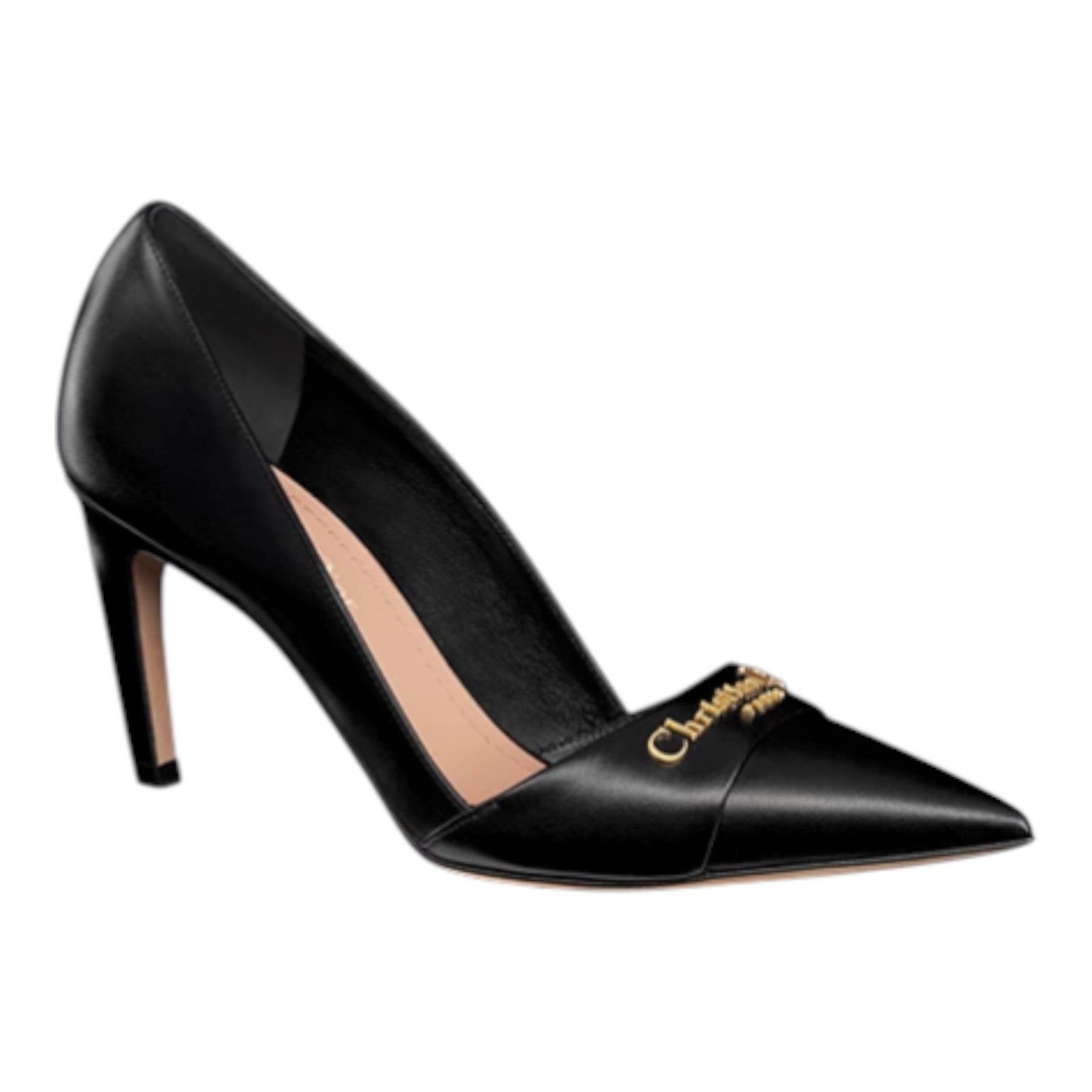 Dior My Dior Pump by Christian Dior in black leather Size US 7 / IT 37 - 1 Thumbnail
