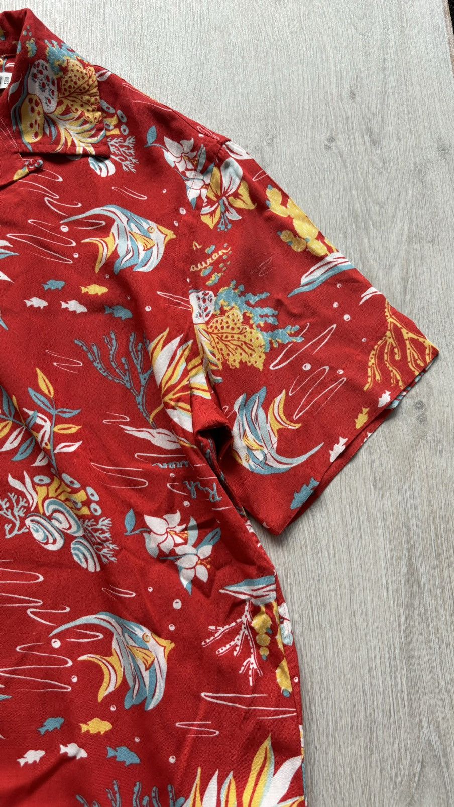 Polo Ralph Lauren Polo Ralph Lauren Camp Shirt Red Hawaiian Tropical Shirt Size US M / EU 48-50 / 2 - 3 Thumbnail