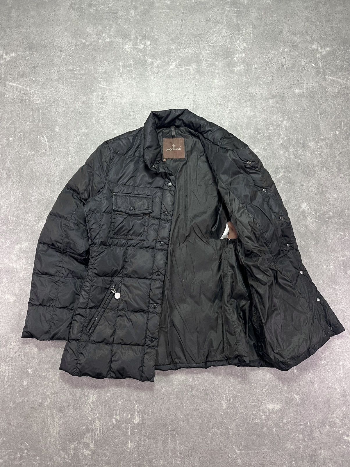 Moncler Moncler Vintage Quilted Coat Jacket 3 M L Size L / US 10 / IT 46 - 7 Thumbnail
