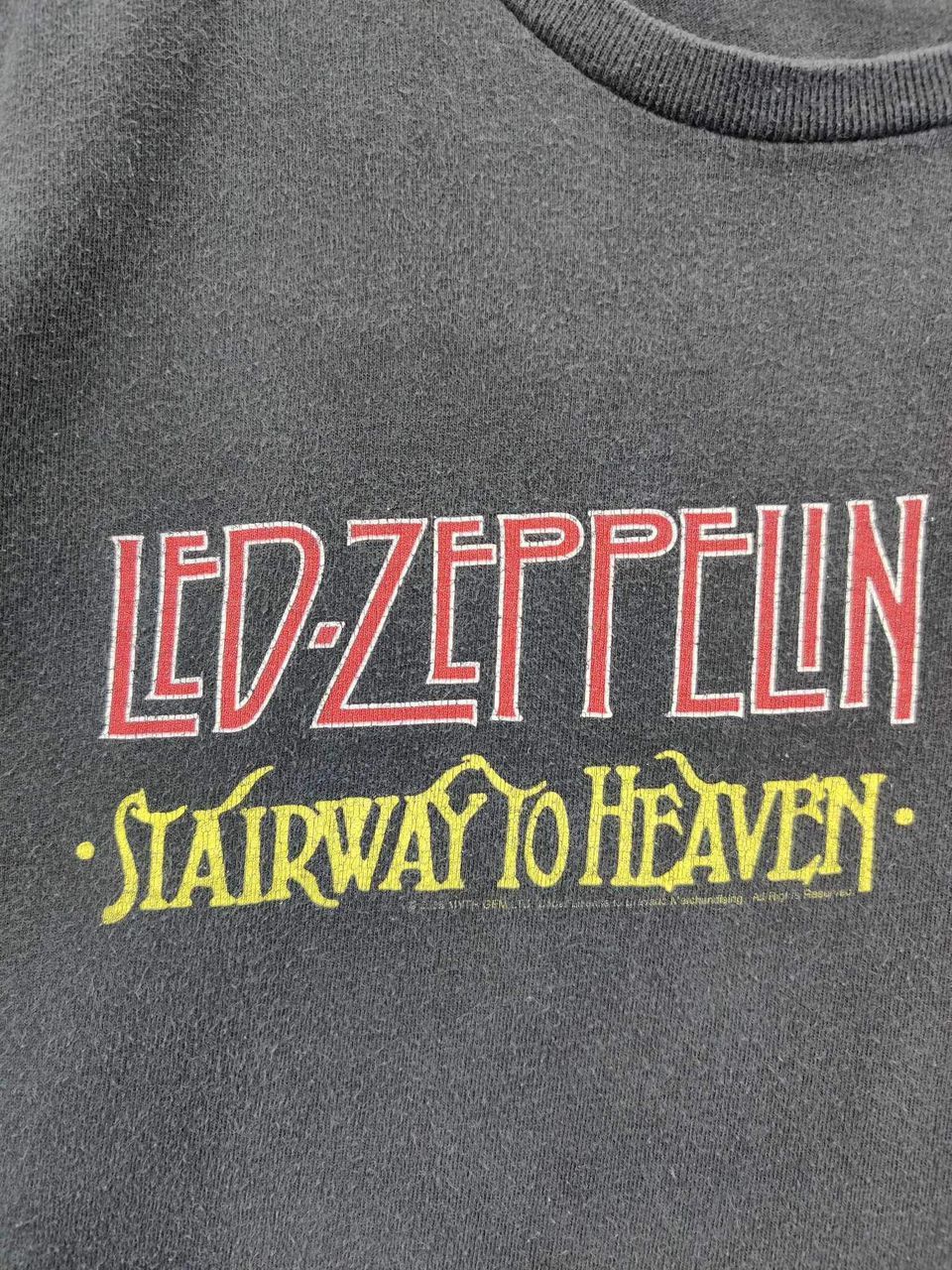 Band Tees Vintage Led Zeppelin Stairway To Heaven Tee Tshirt Size US M / EU 48-50 / 2 - 8 Thumbnail