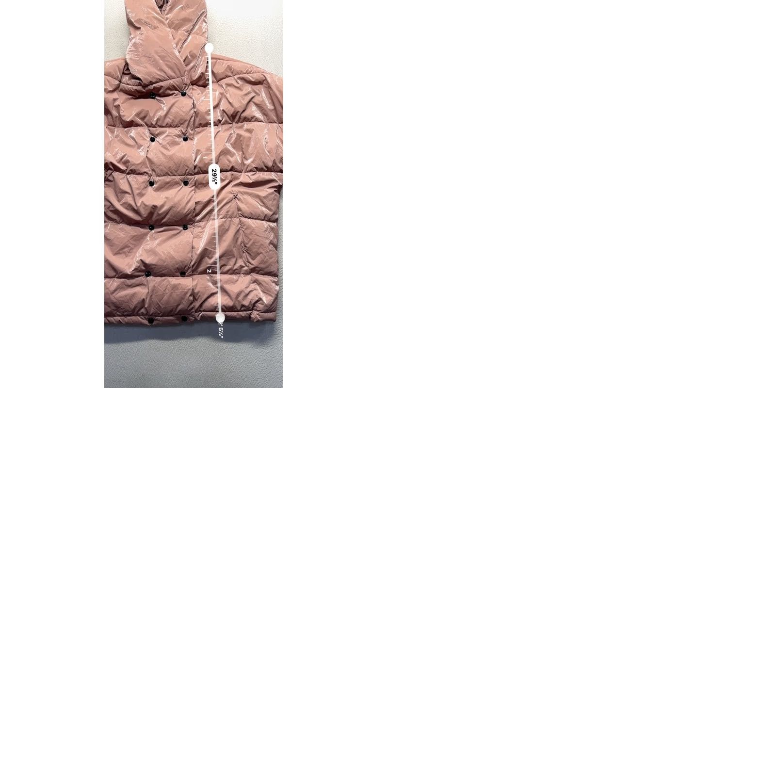 Zara Zara Womens Hooded Puffer Coat Shiny Finish Pink Size S Quilted Jacket Womens Small New With Tags Size S / US 4 / IT 40 - 9 Thumbnail