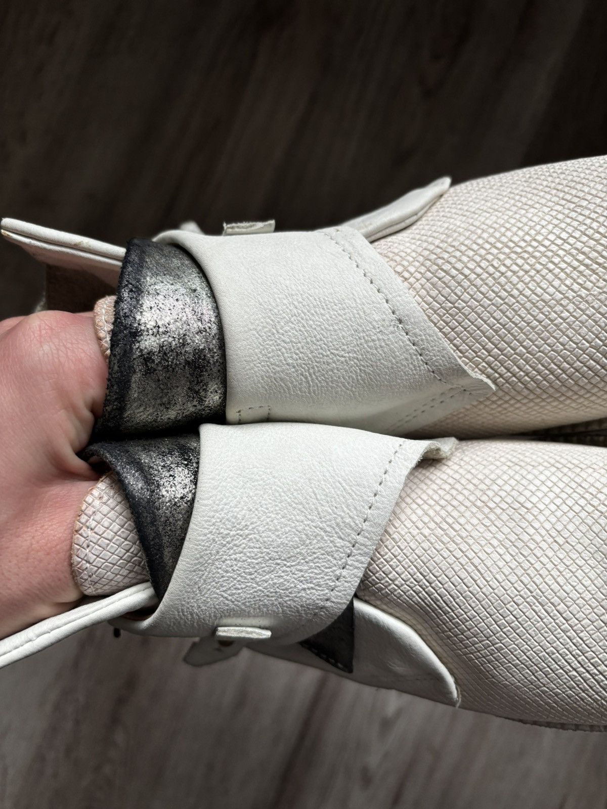 A.S.98 A.S.98 Airstep White Leather Zip Buckle Booties – US 6.5 Size US 6.5 / IT 36.5 - 3 Thumbnail