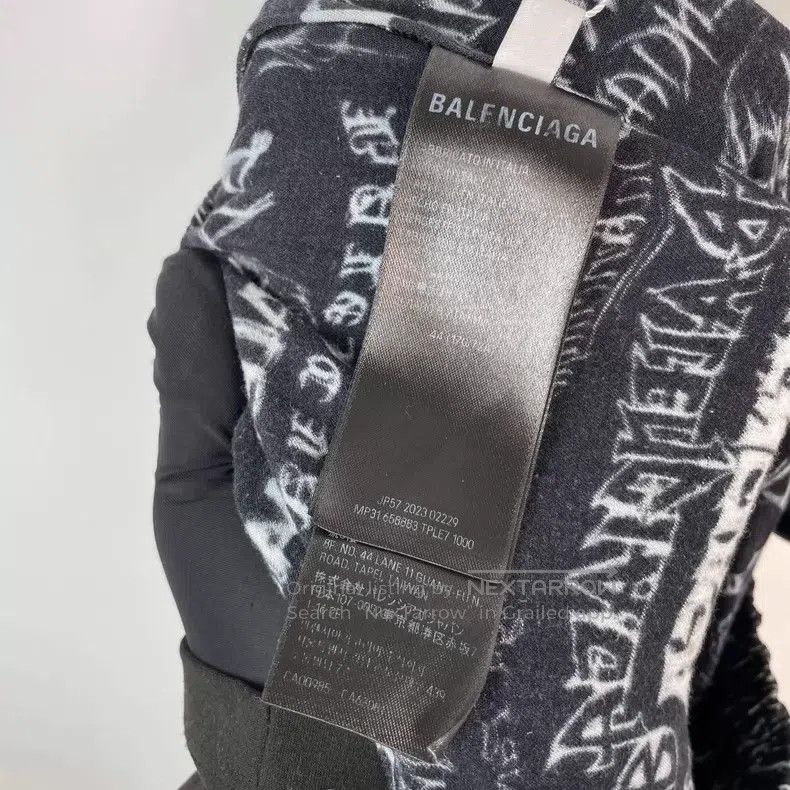 Balenciaga Balenciaga Eiffel Tower print denim pants Size US 28 / EU 44 - 5 Thumbnail