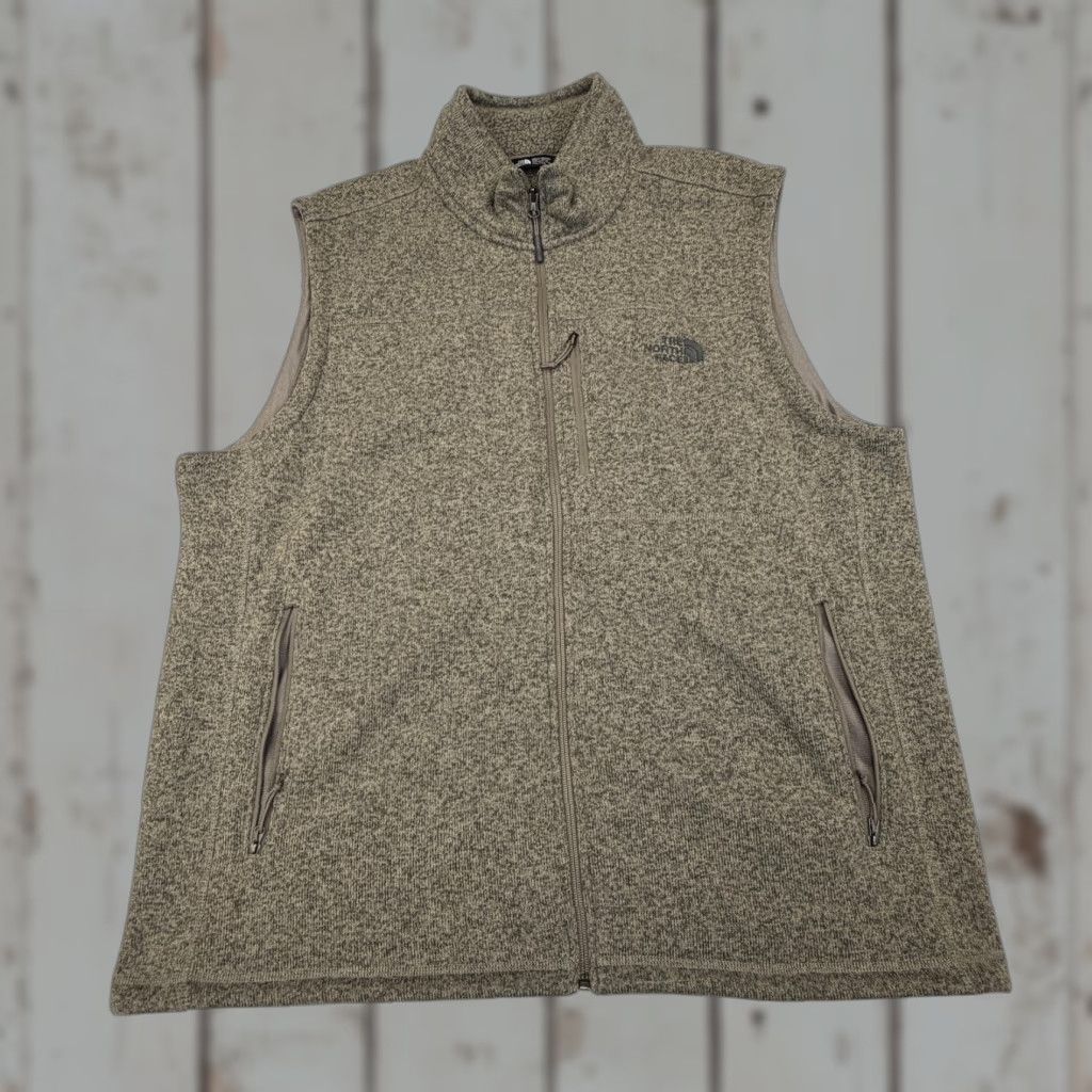 The North Face The North Face Vest Mens 2XL Green Gordon Lyons Fleece Full Zip Outdoor Hiking Size US XXL / EU 58 / 5 - 1 Thumbnail