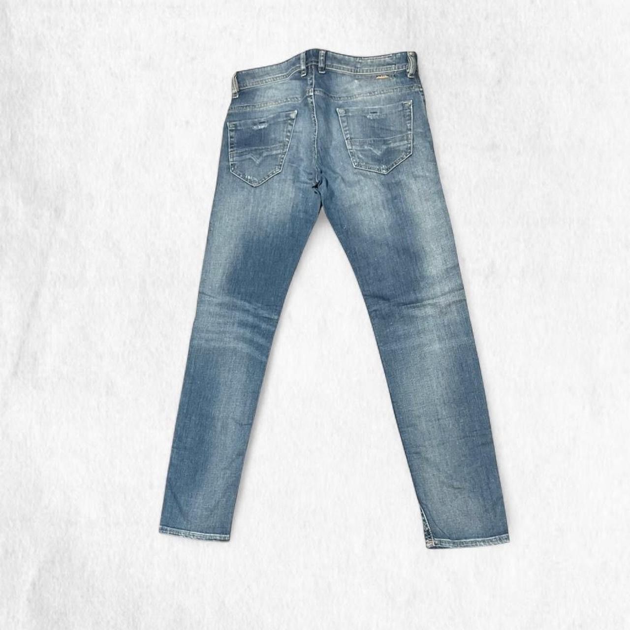 Diesel Diesel THOMMER slim skinny light wash jeans w/ distressing Size US 32 / EU 48 - 6 Thumbnail