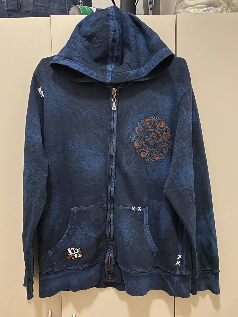 Affliction Affliction Vintage Y2K Zip Hoodie Size US M / EU 48-50 / 2 - 8 Thumbnail