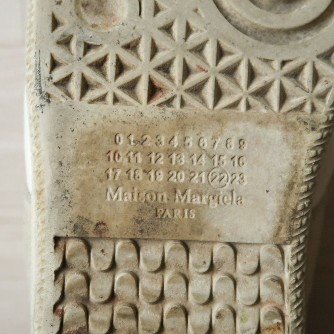 Maison Margiela Maison Margiela White German Army Trainer Shoes Size US 9 / EU 42 - 9 Thumbnail