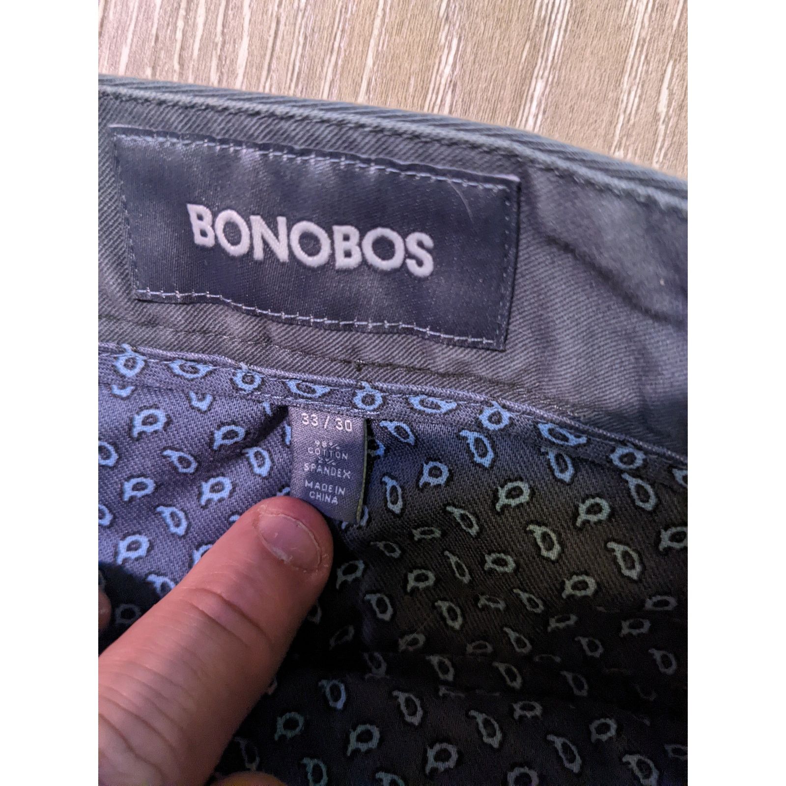 Bonobos Bonobos Mens Stretch Chino Pants Size US 33 - 3 Thumbnail