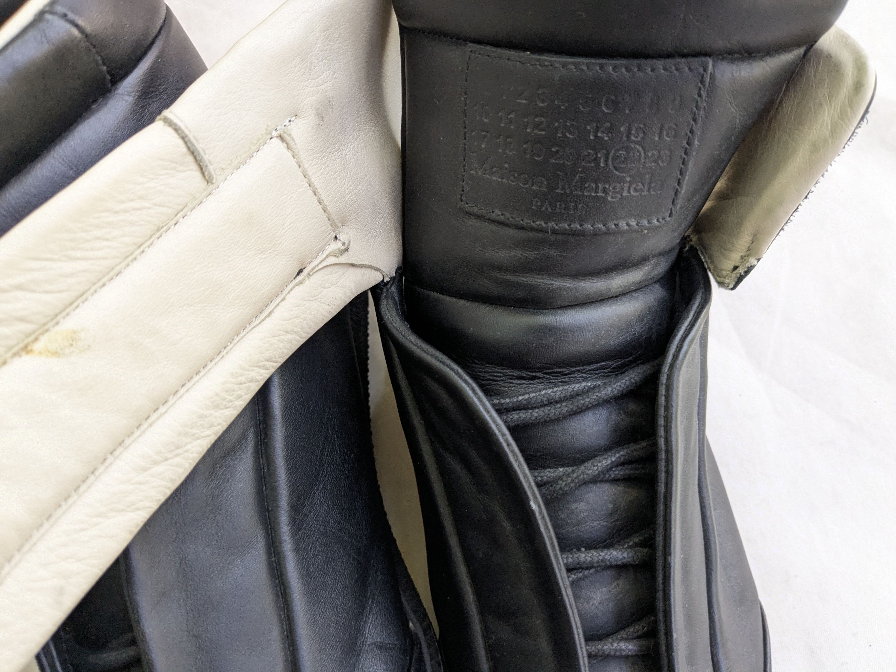 Maison Margiela Maison Margiela Future Black 10 43 High Tops Leather Size US 10 / EU 43 - 5 Thumbnail