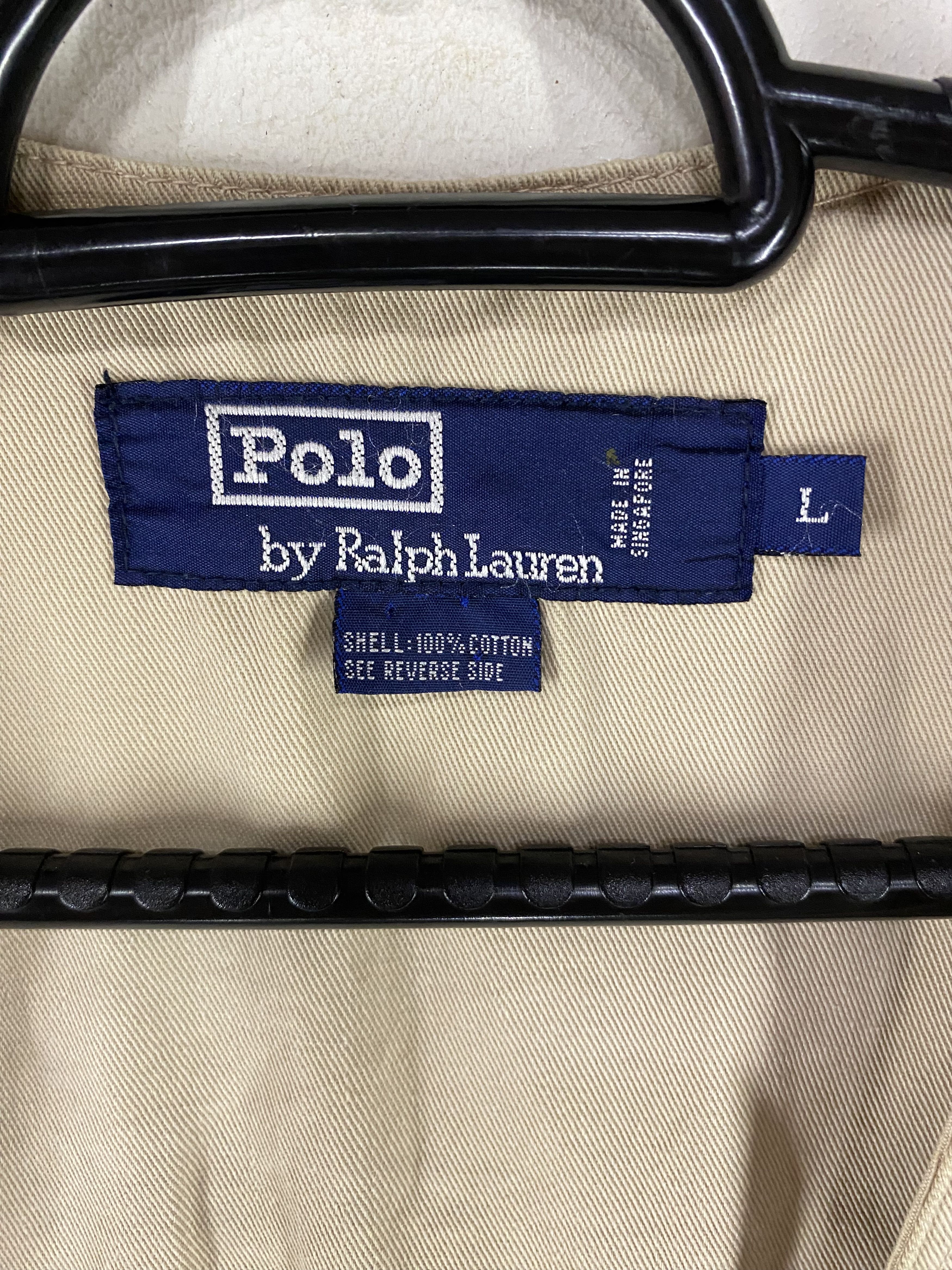 Designer 90s Polo Ralph Lauren multipocket tactical hunting vest Size US L / EU 52-54 / 3 - 11 Thumbnail