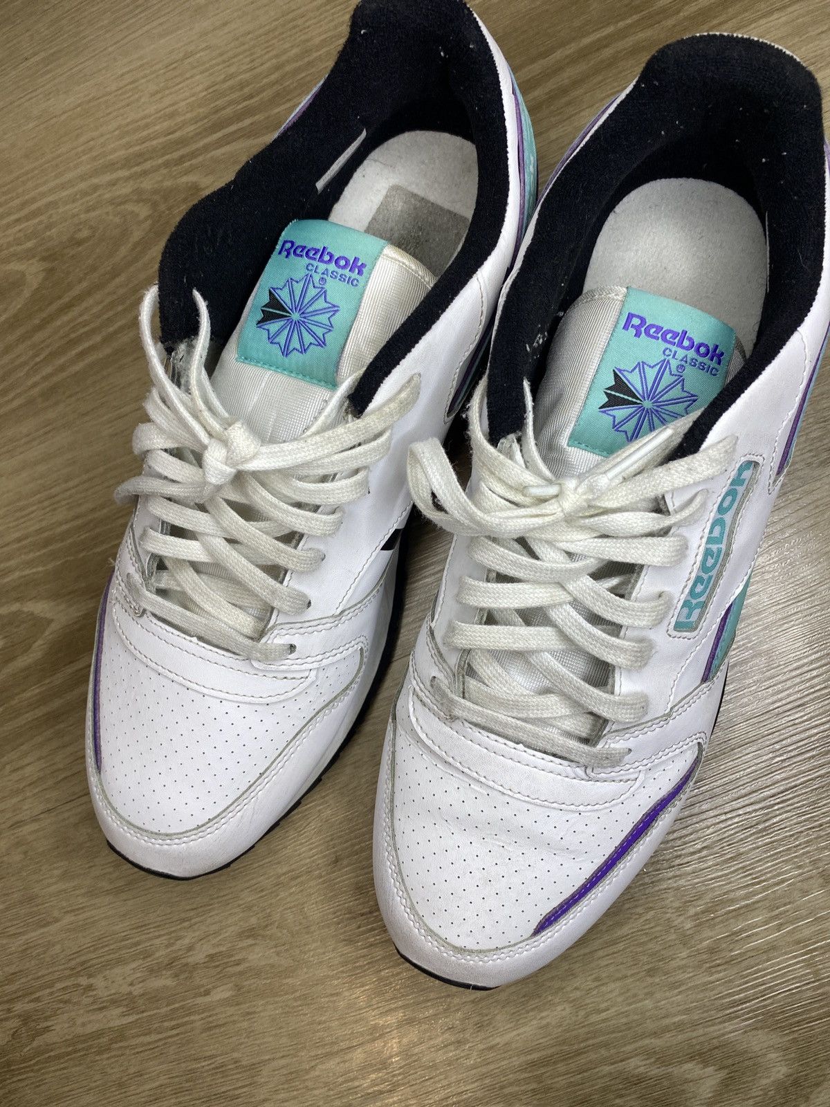 Reebok Reebok Classic Leather White - Size 12 Size US 12 / EU 45 - 4 Thumbnail