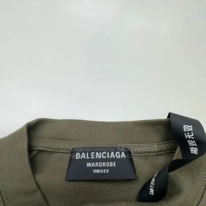 Balenciaga Balenciaga FW22 Logo Short Sleeve T-Shirt. Size US XXS / EU 40 - 3 Thumbnail