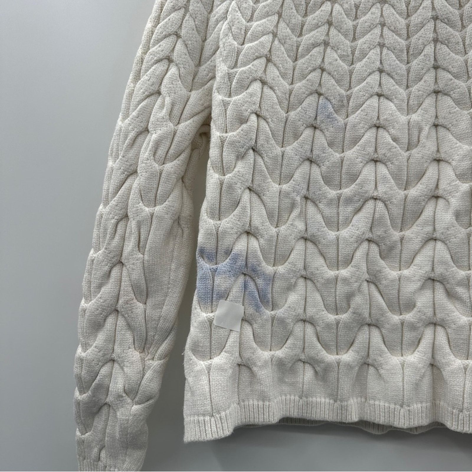 Maje RTR Maje Marnety Button Cable Knit Long Sleeve Sweater Size S / US 4 / IT 40 - 11 Thumbnail