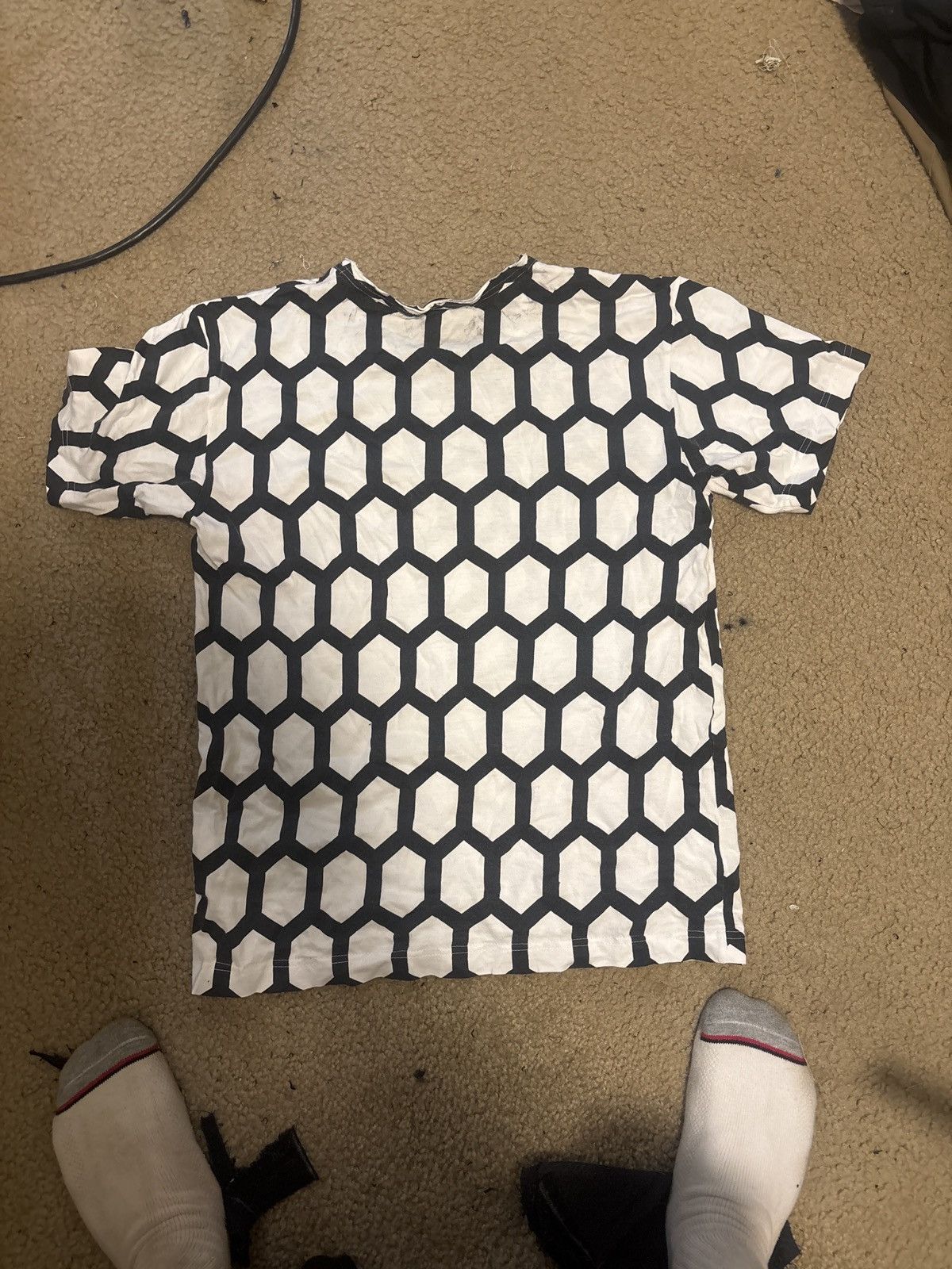 Comme des Garcons Homme Plus Comme Des Garcons Homme Plus Hexagon T-Shirt Size US S / EU 44-46 / 1 - 2 Thumbnail