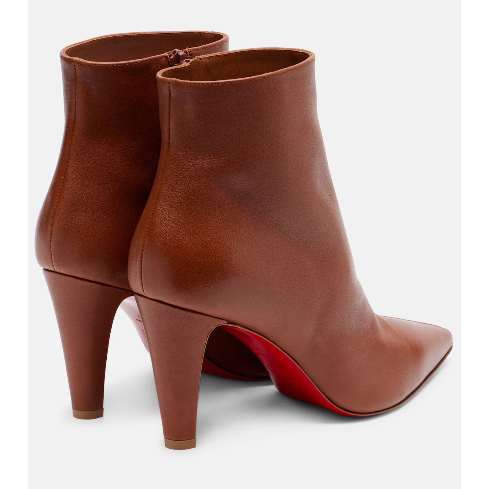 Christian Louboutin Christian Louboutin Vibella Booty 85 Brown Bootie 40.5 Size US 10.5 / IT 40.5 - 16 Thumbnail