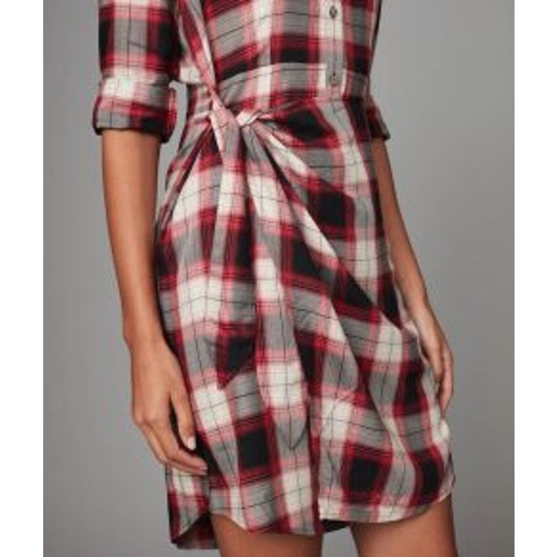 UNTUCKit UNTUCKit Women's Plaid Wrap Dress Size 8 Knee Length Size M / US 6-8 / IT 42-44 - 2 Thumbnail