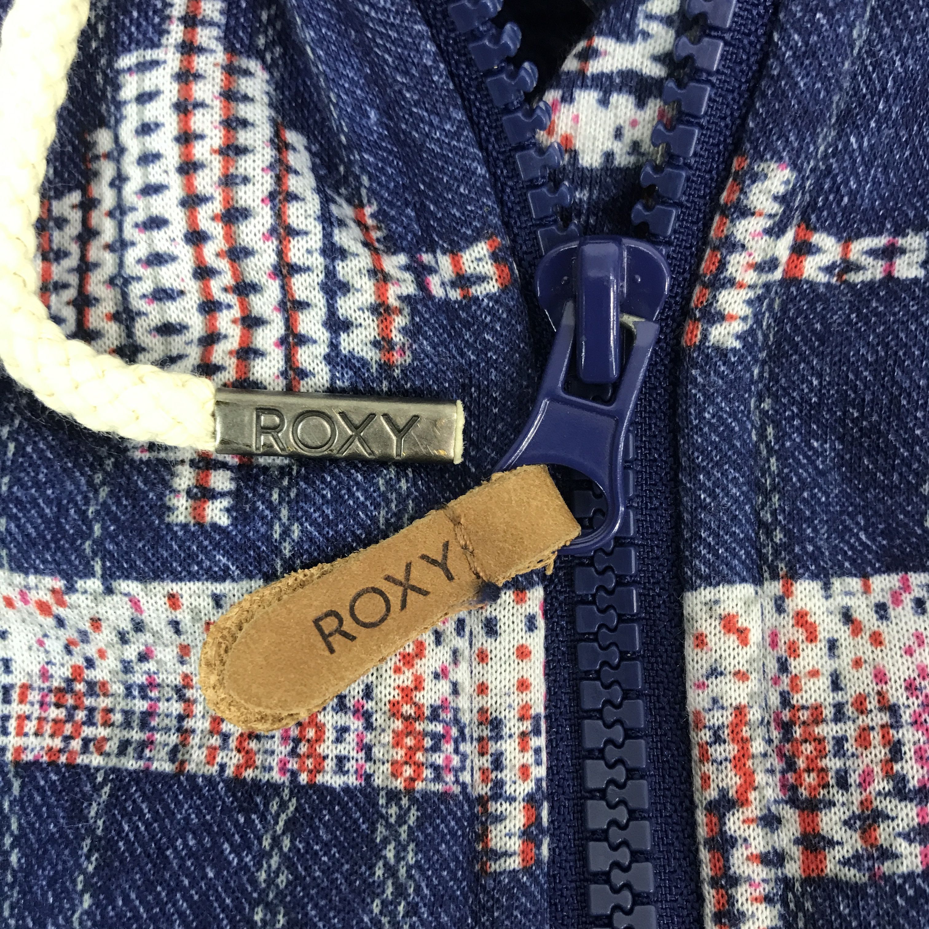 Japanese Brand Vintage Roxy Japan Navajo Hoodie zipper Jacket Size US M / EU 48-50 / 2 - 8 Thumbnail