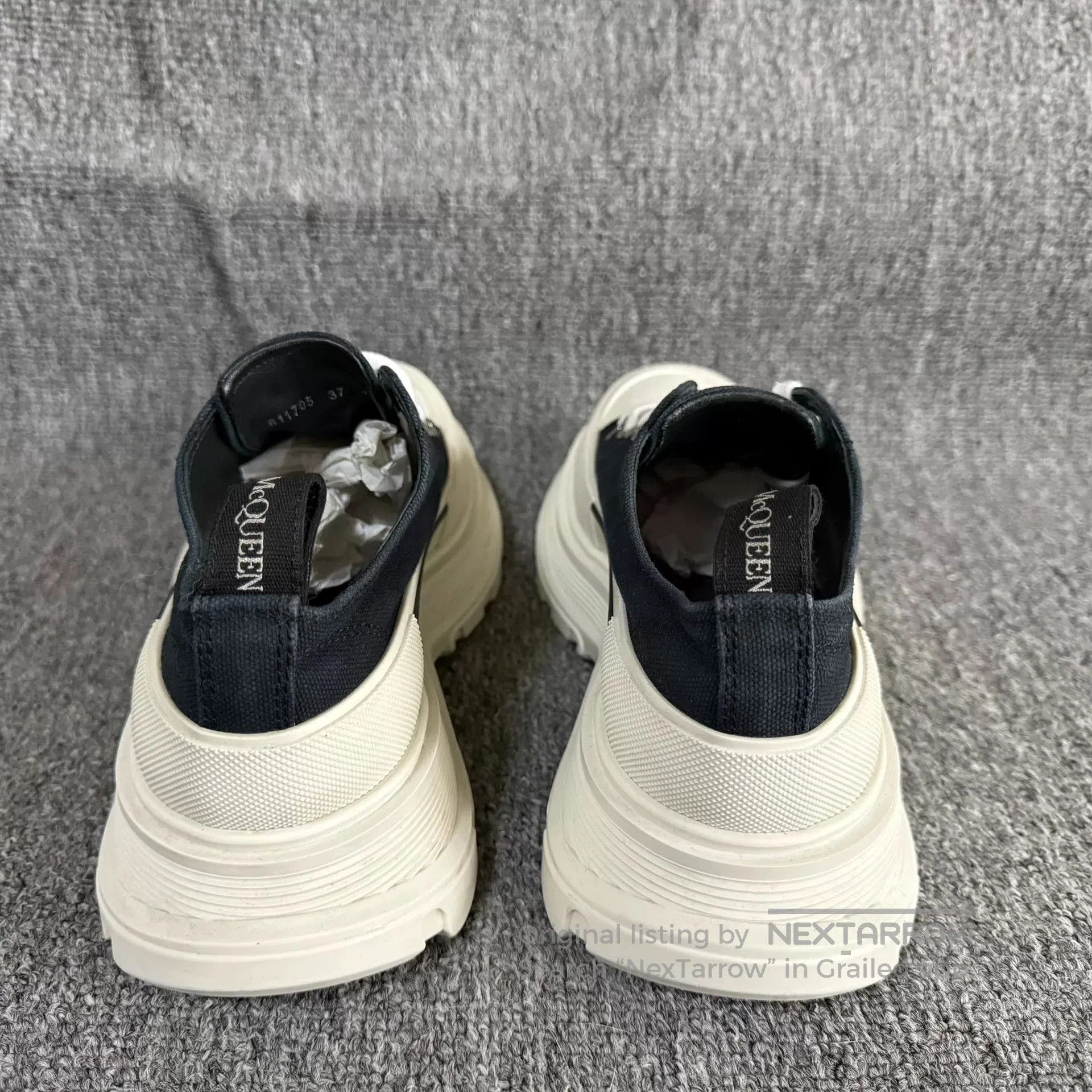 Alexander McQueen Alexander McQueen Platform Canvas Shoes. Size US 6 / IT 36 - 4 Thumbnail