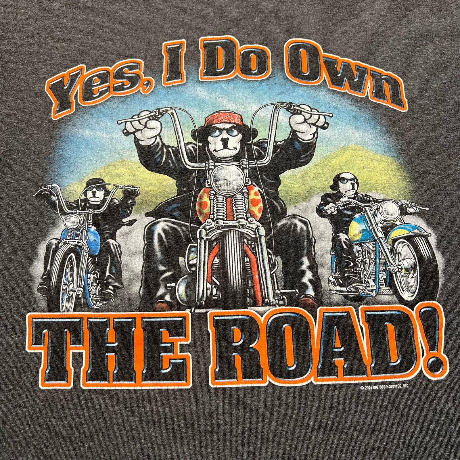 Big Dogs Big Dogs Yes I Do Own Biker Graphic T Shirt Men’s XL Gray Size US XL / EU 56 / 4 - 8 Thumbnail