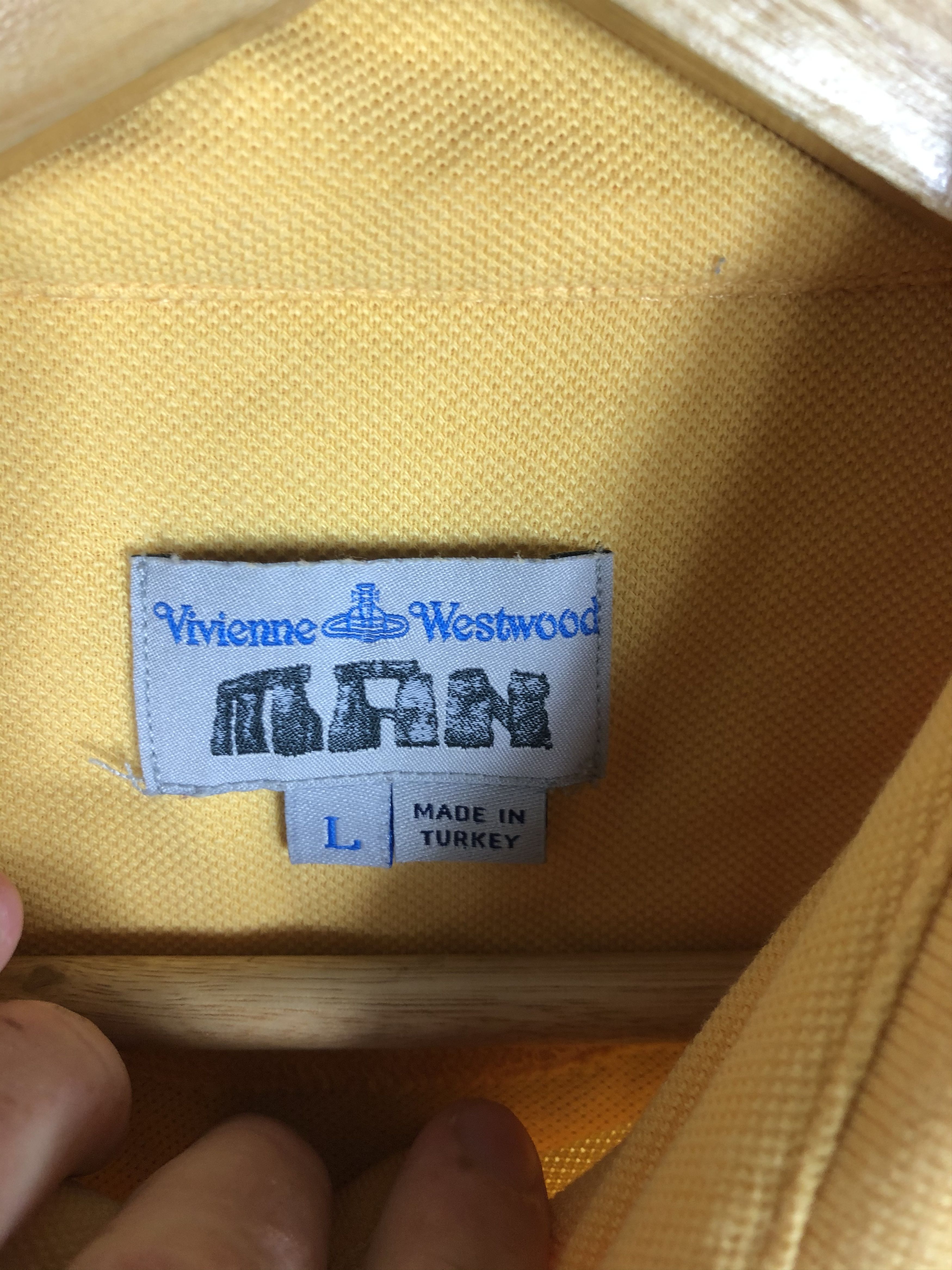 Vivienne Westwood Vintage Vivienne Westwood Man Logo Polo Shirt Size US M / EU 48-50 / 2 - 5 Thumbnail