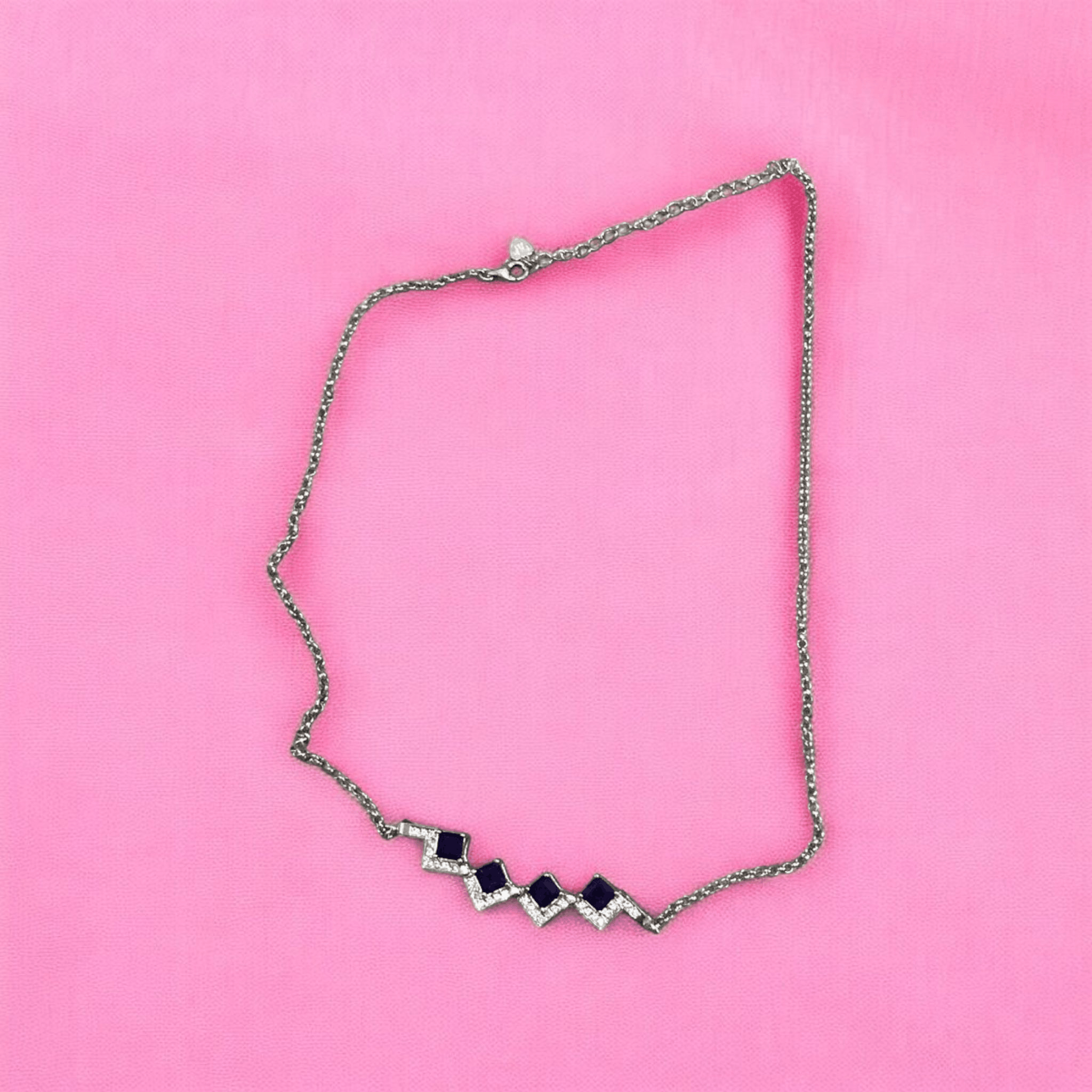 Japanese Brand × Sterling Silver Magnetic two-tone stone pendant silver chain Size ONE SIZE - 1 Thumbnail