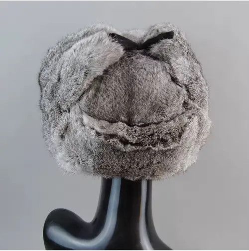 VIBE Warm Fur Bomber Hat With Earflaps Size ONE SIZE - 6 Thumbnail