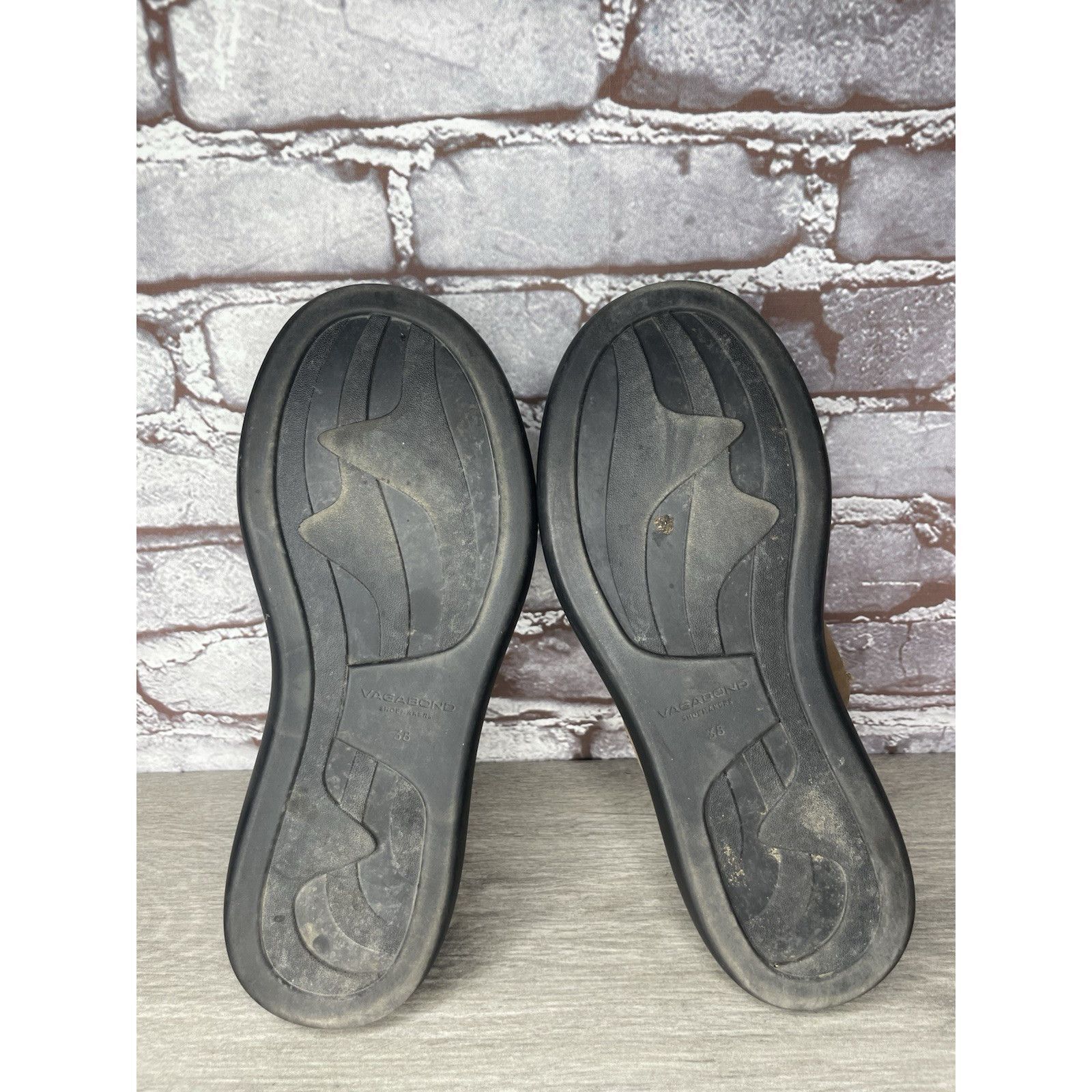 Vagabond Vagabond Blenda Brown Nubuck Leather Slide Platform Sandals Size US 7.5 / IT 37.5 - 9 Thumbnail