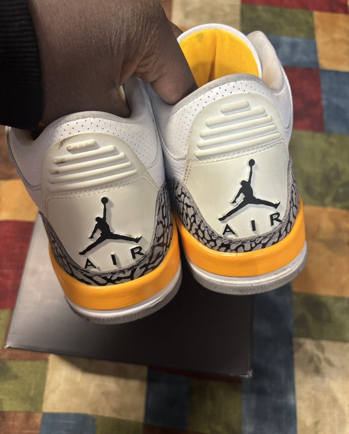 Jordan Brand Laser orange jordan 3 replacement box 100% authentic Size US 10 / EU 43 - 6 Thumbnail