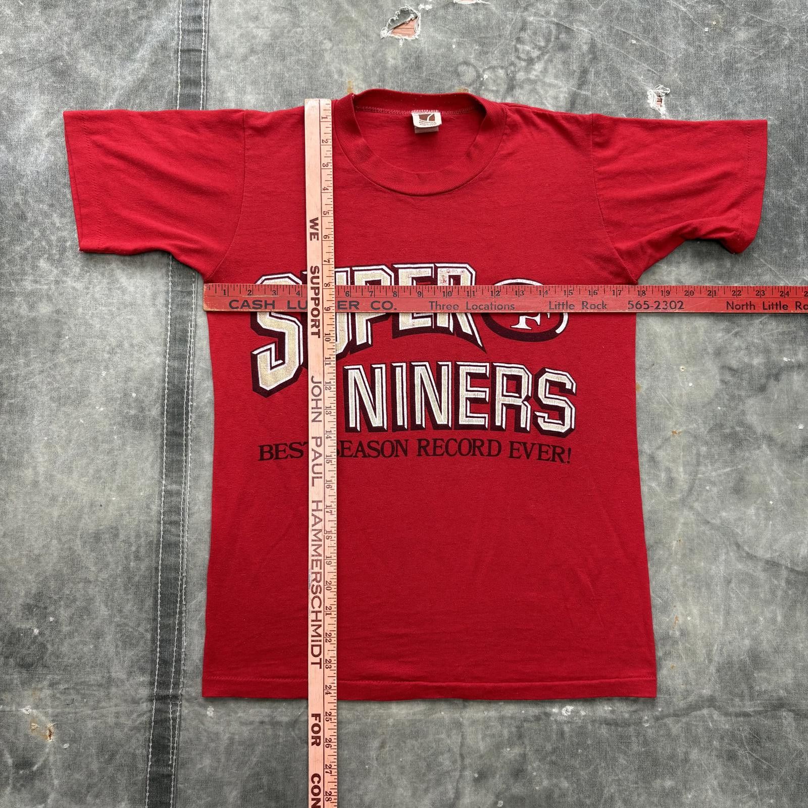 Logo 7 Vintage 80s Logo 7 San Francisco 49ers Super Niners Shirt Size US S / EU 44-46 / 1 - 7 Thumbnail
