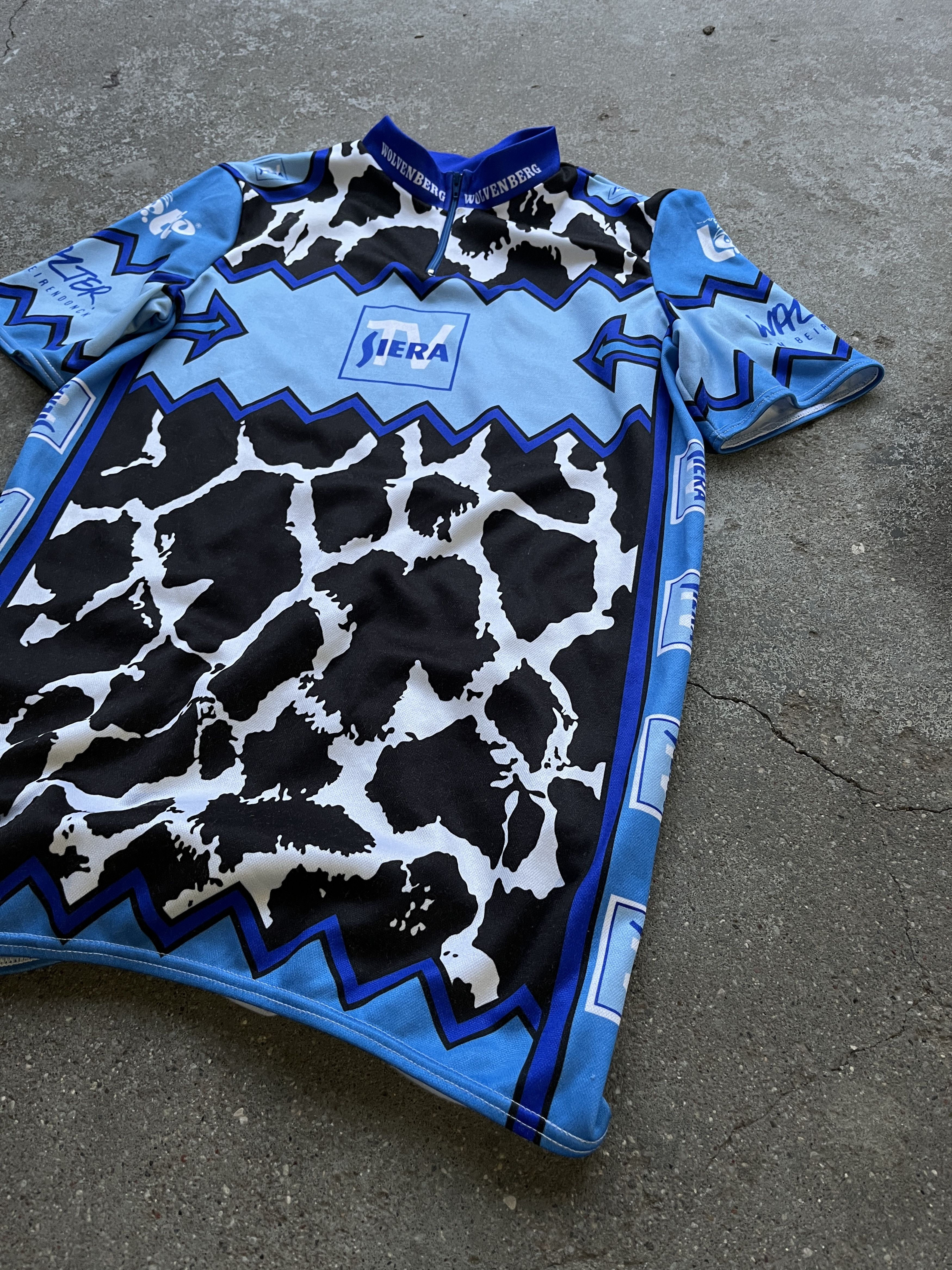 Walter Van Beirendonck Sample Archive WALTER VAN BEIRENDONCK X CYCLING JERSEY 90s Size US M / EU 48-50 / 2 - 3 Thumbnail