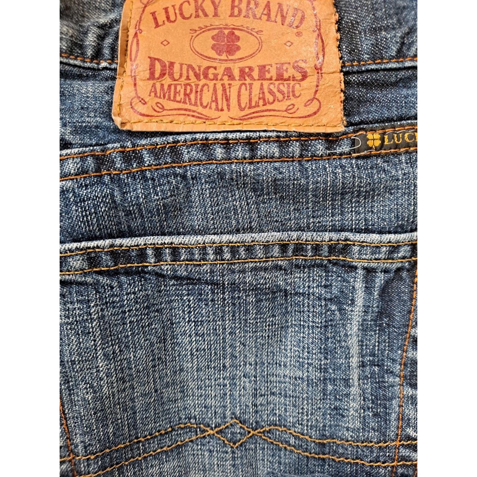 Lucky Brand Lucky Brand Dungarees Bootleg Size 33 Size US 33 - 3 Thumbnail