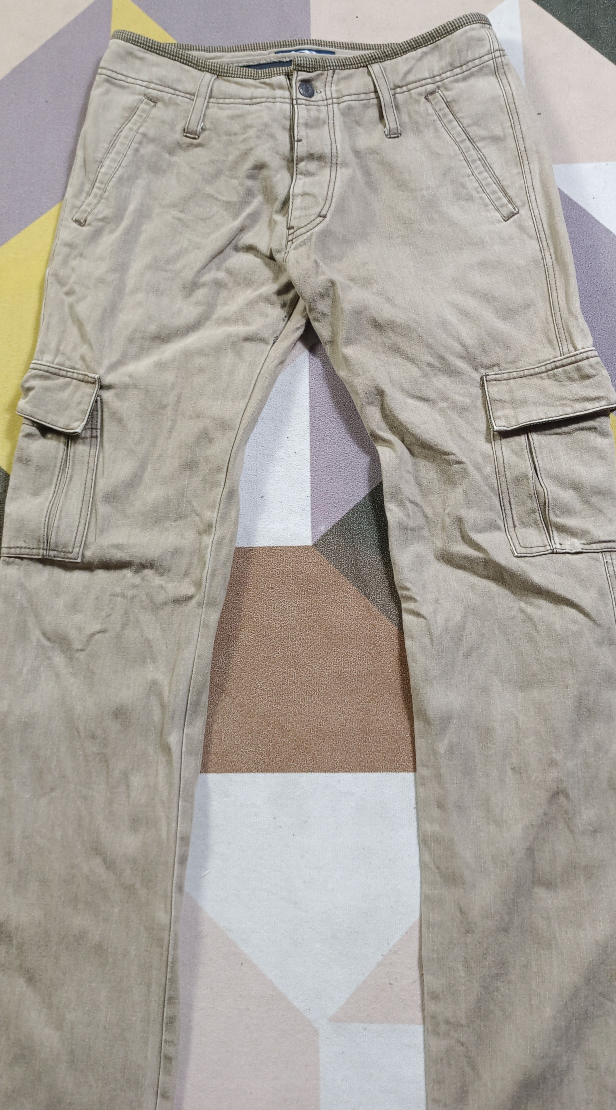 Other UK SizeNext Cargo Pants Button Graphic Design Made In UK Size US 31 - 7 Thumbnail
