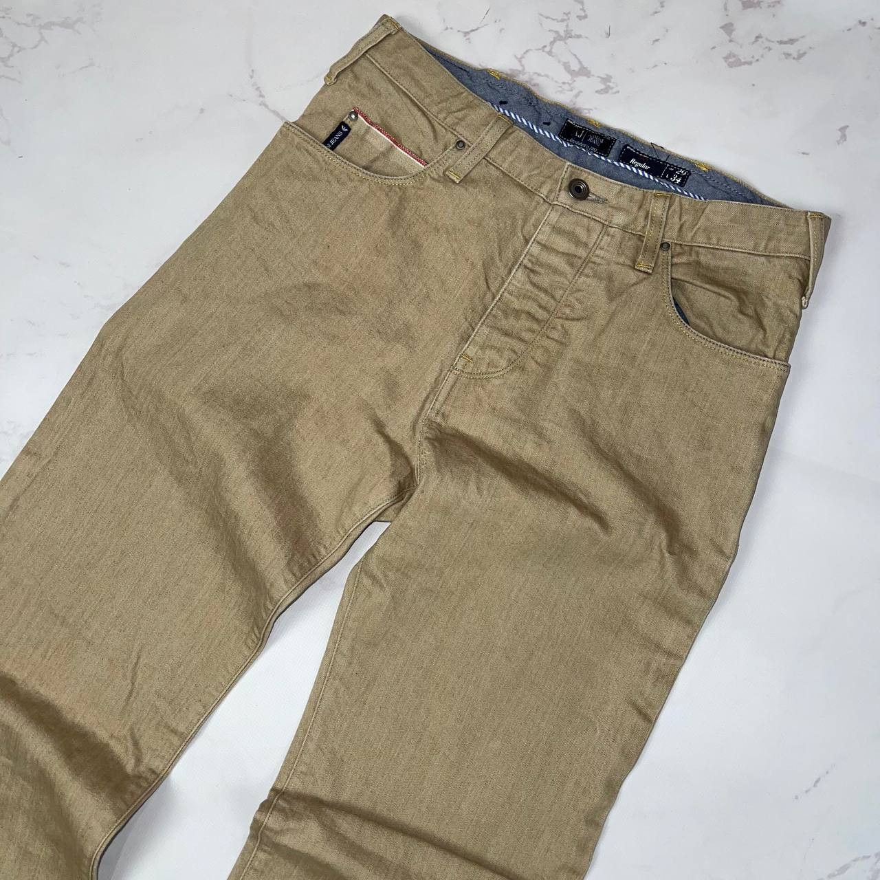 Armani Armani Jeans Metal Logo vintage y2k style size w29 Size US 29 - 3 Thumbnail