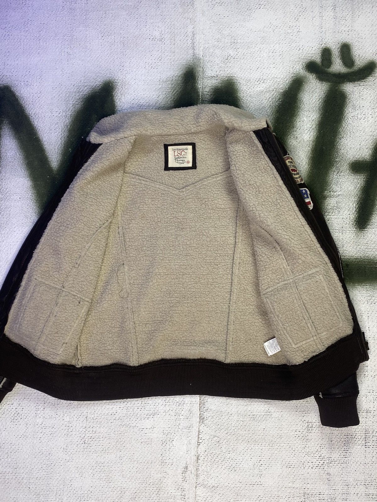 Levi's × Levi's Vintage Clothing Levis sheepskin coat sherpa jacket Size L / US 10 / IT 46 - 6 Thumbnail