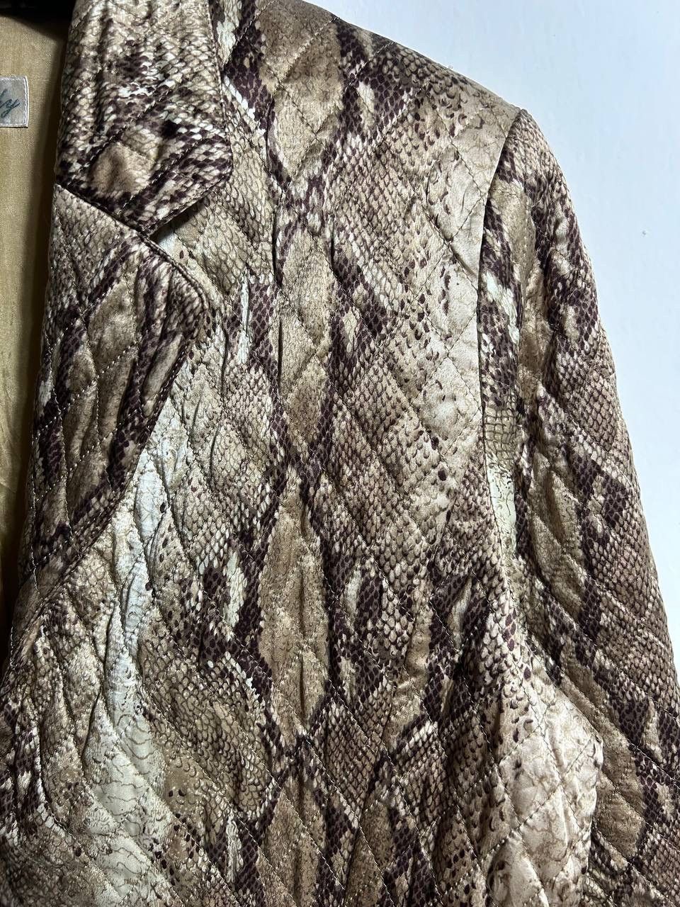 If Six Was Nine Snake Skin Printed Light Blazer Size US M / EU 48-50 / 2 - 4 Thumbnail