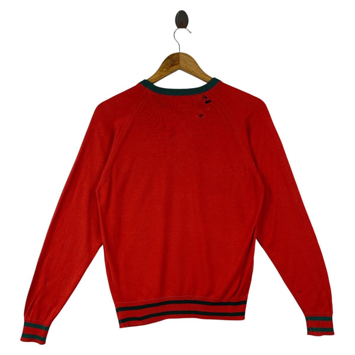 Christian Dior Monsieur × Vintage Vintage Distressed CHRISTIAN DIOR sports long sleeve tee Size S / US 4 / IT 40 - 4 Thumbnail