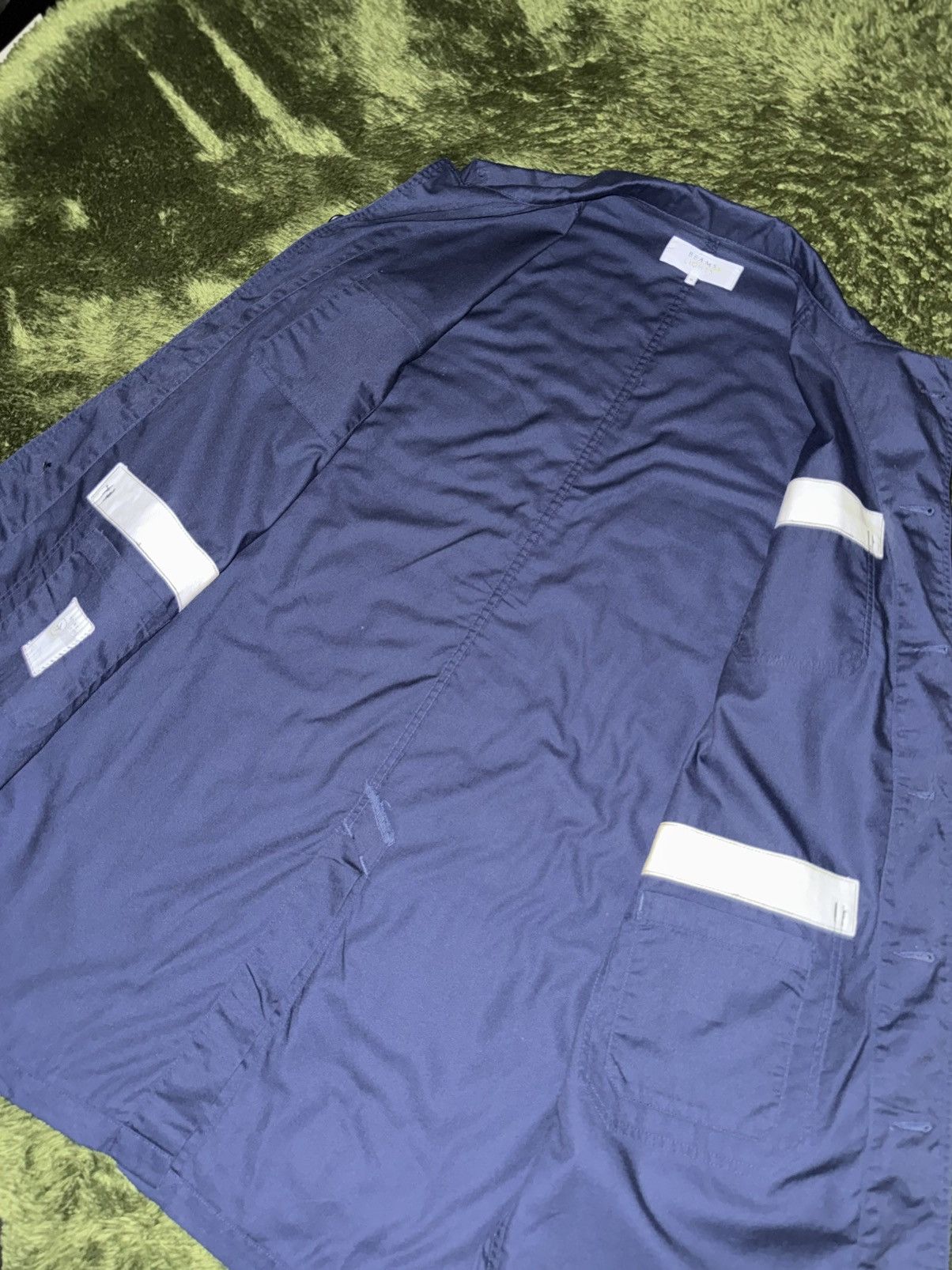 Beams Japan [M] BEAMS Light Cotton Long Coverall Coat – Navy Size US M / EU 48-50 / 2 - 5 Thumbnail