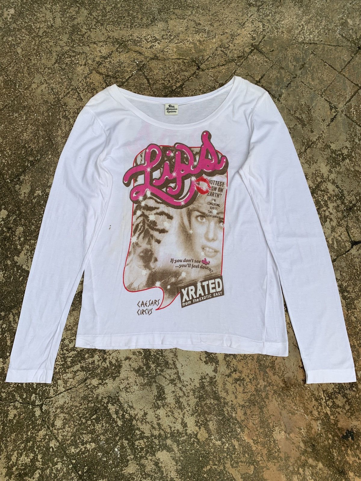 Seditionaries y2k RNA Slang Japan x-Rated Graphic Longsleeves Top Size M / US 6-8 / IT 42-44 - 1 Thumbnail