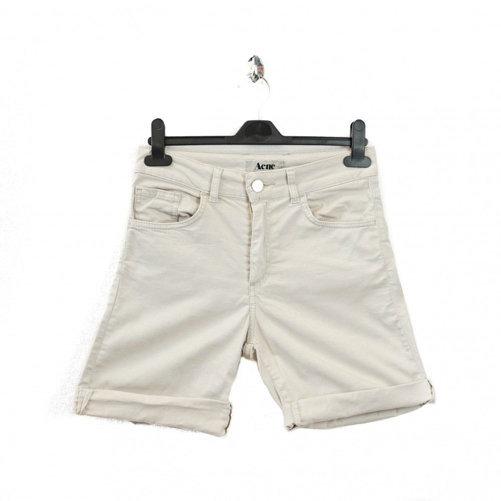 Acne Studios Acne Studios Essential Beige Shorts Size 27" / US 4 / IT 40 - 1 Thumbnail