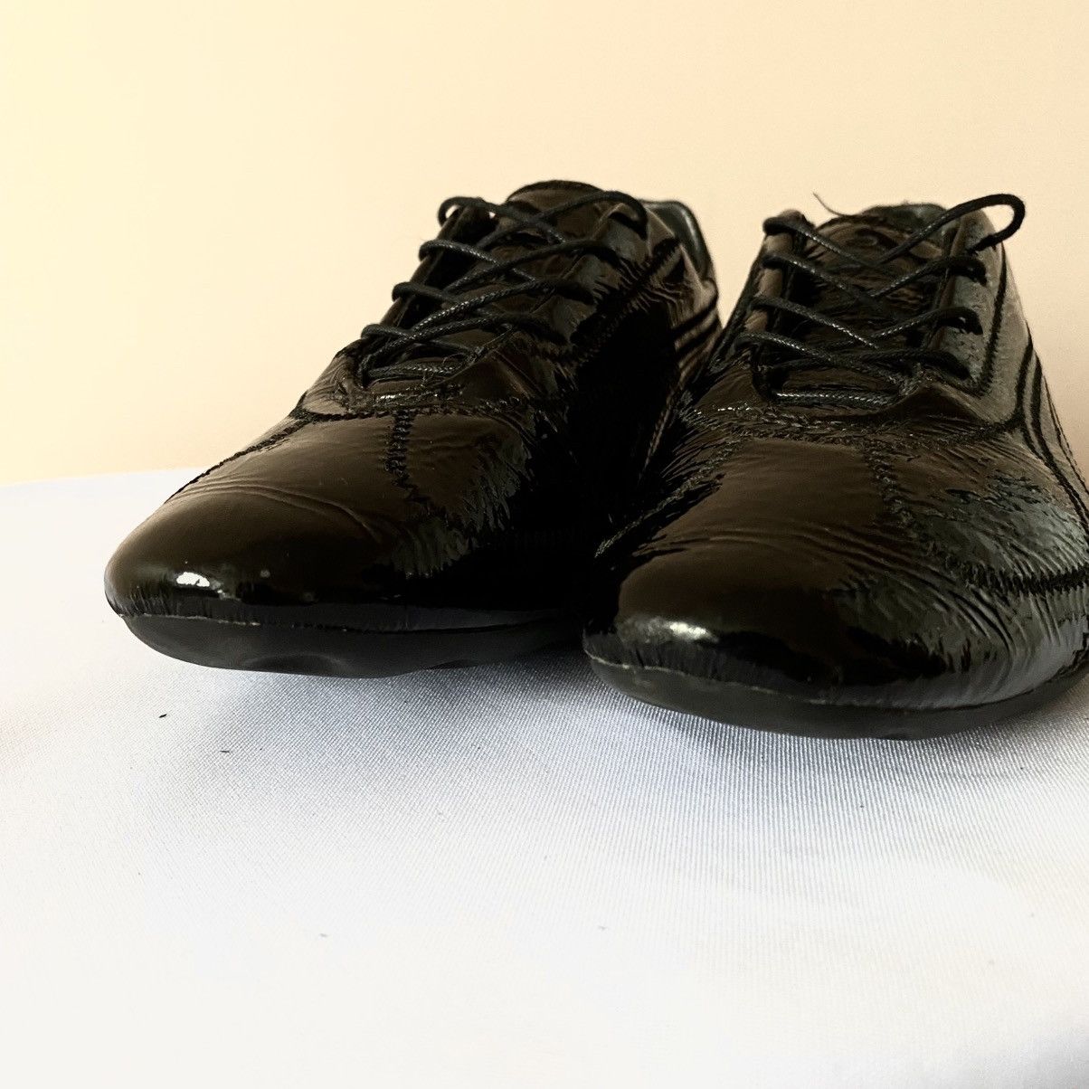 Dirk Bikkembergs Puma Glossy Black Shoes Dirk Bikkembergs Style Sneaker Size US 6 / IT 36 - 4 Thumbnail