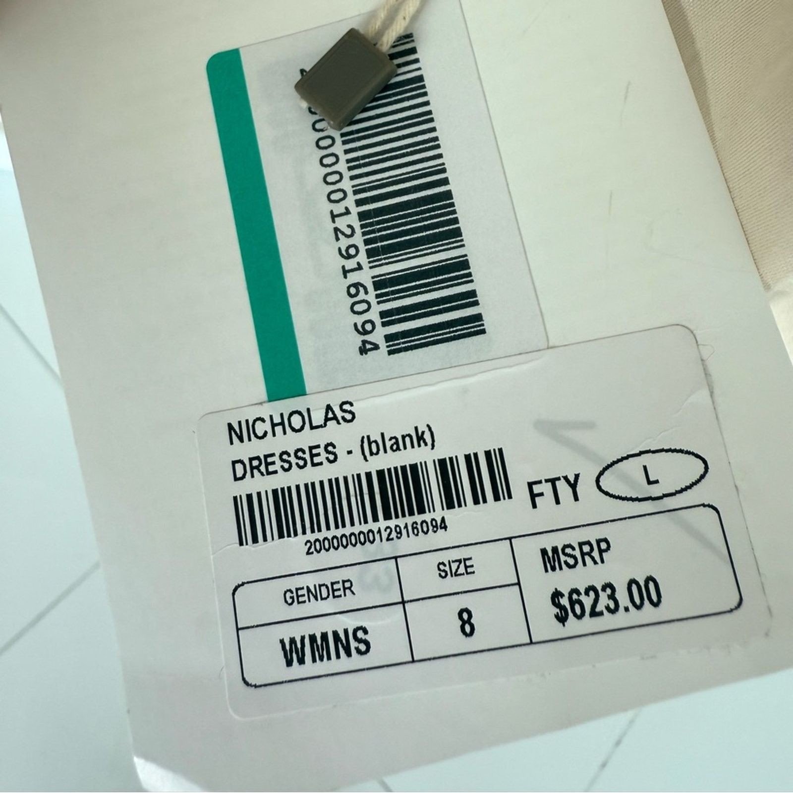 NICHOLAS NWT! NICHOLAS women dress size 8 US or L Authentic 623$ Size M / US 6-8 / IT 42-44 - 10 Thumbnail