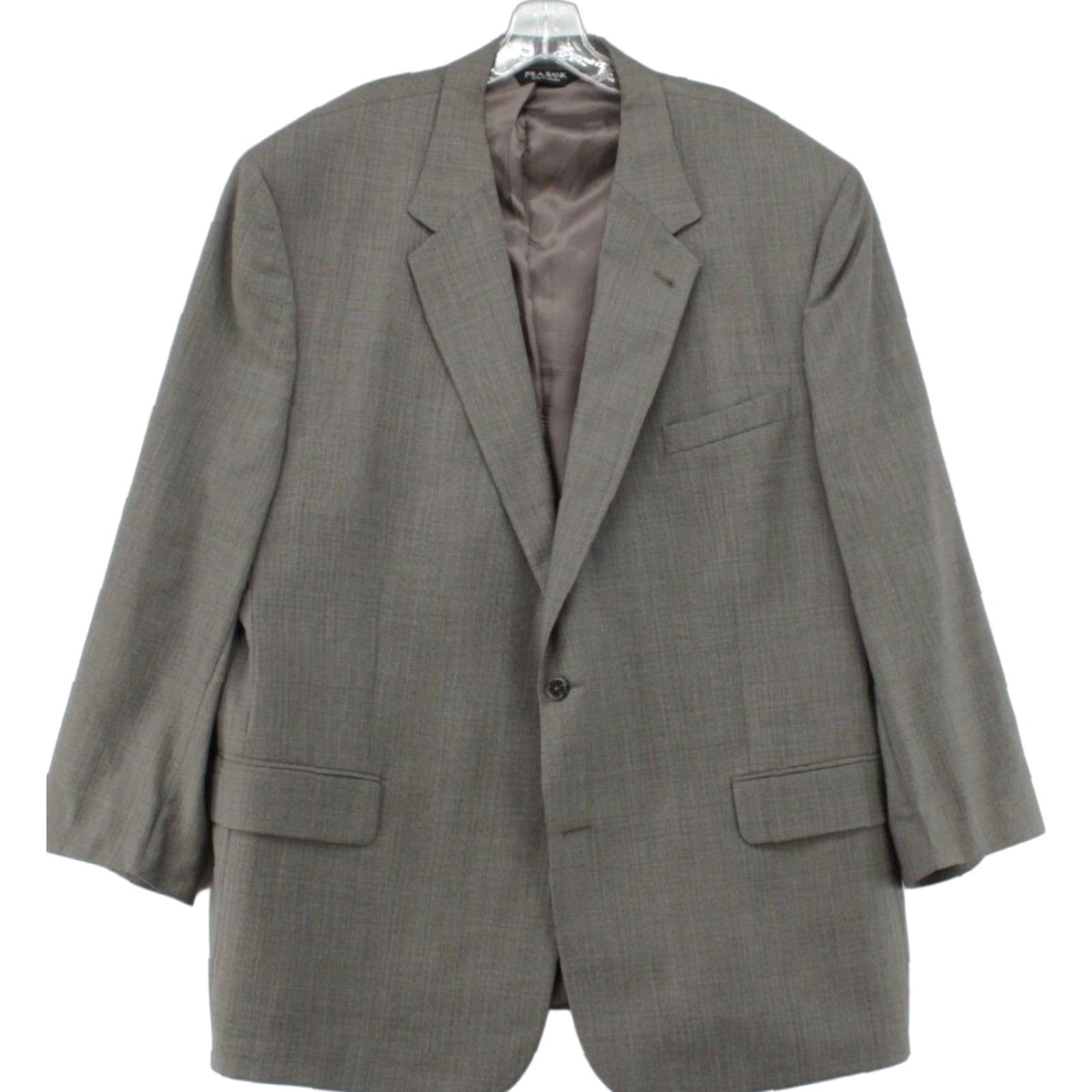 Jos. A. Bank VINTAGE Jos. A. Bank Blazer Men's 50R Gray Micro Houndstooth Preppy Regencycore Boss Shirt Size 50R - 1 Thumbnail