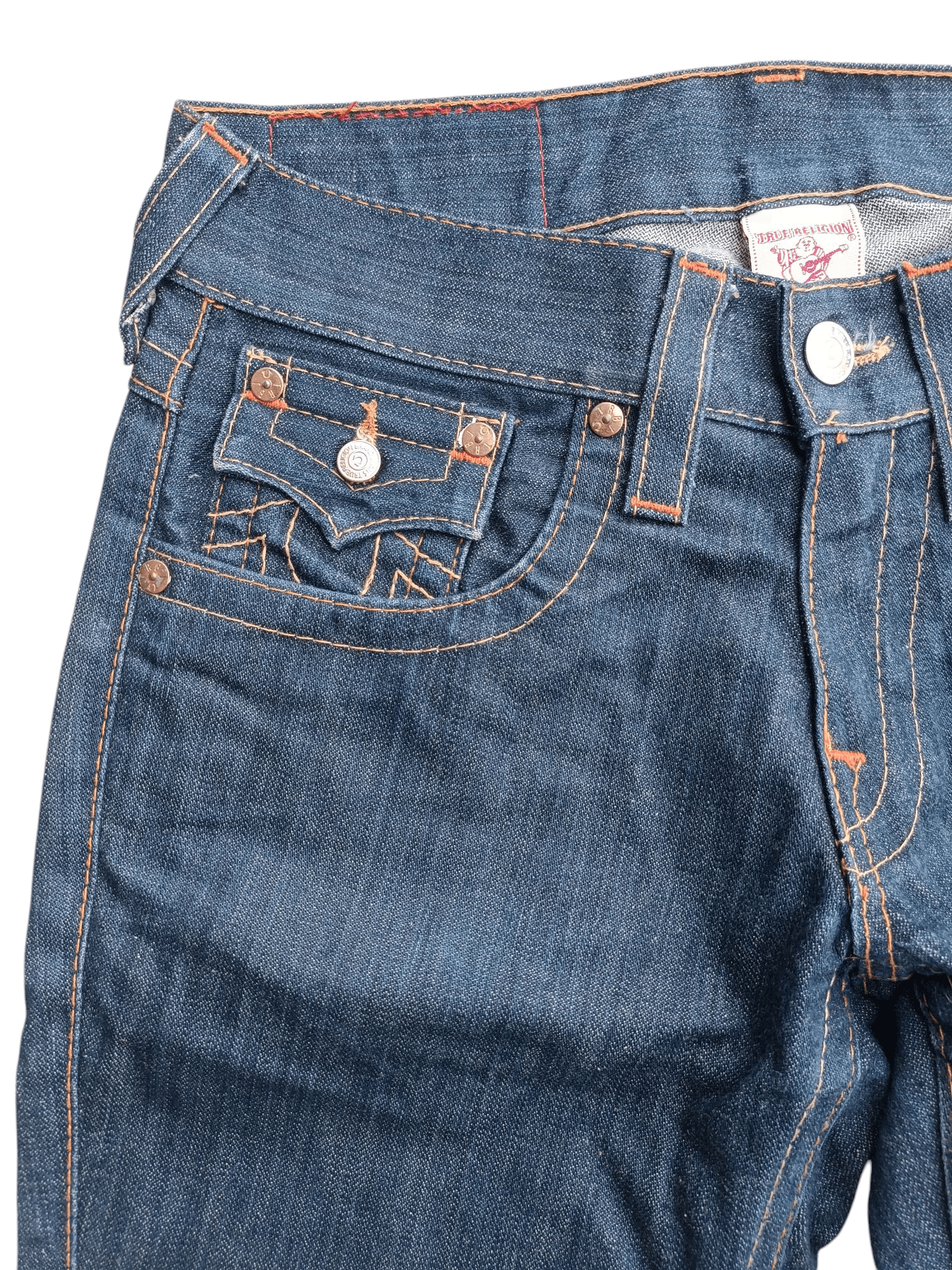 True Religion × Vintage VINTAGE 💥 True Religion Joey Flare Jeans TR019 Size US 32 / EU 48 - 15 Thumbnail