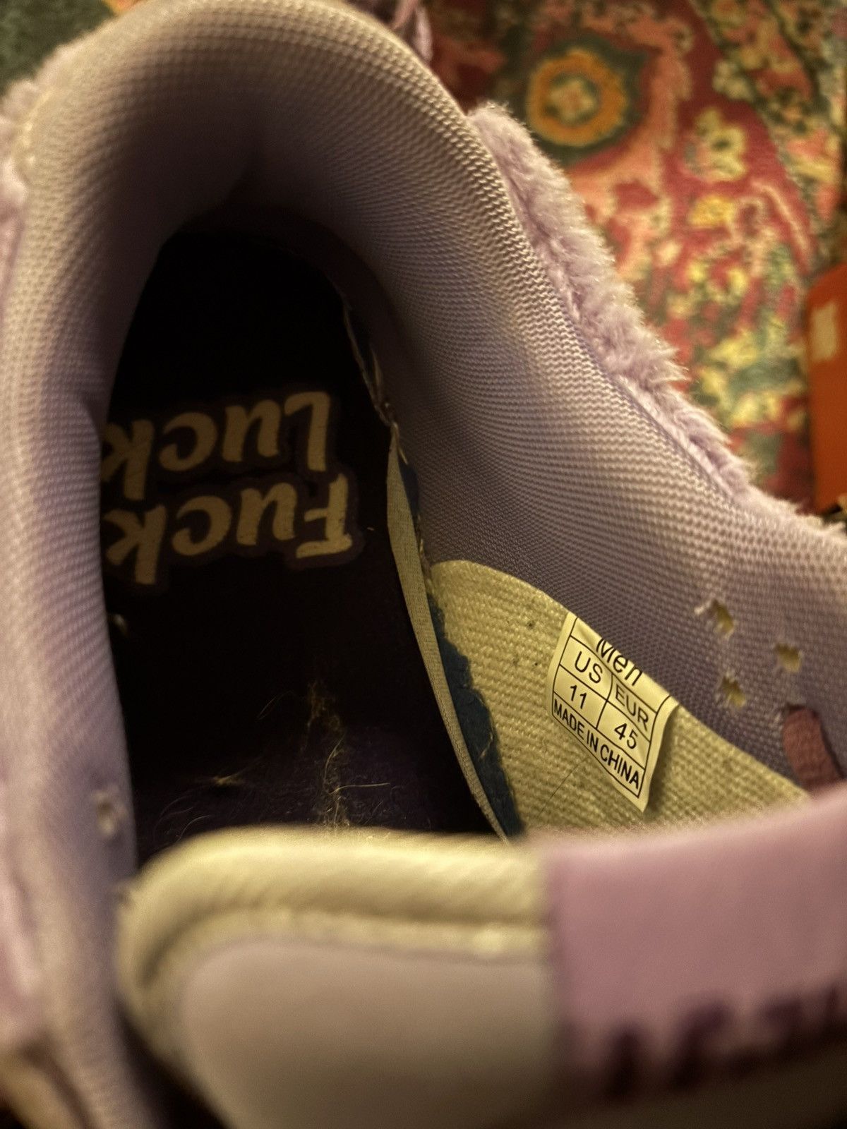 Designer Lejhon Urban Couture sneakers purple Size US 11 / EU 44 - 5 Thumbnail